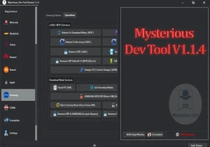 Descargar Mysterious Dev Tool V1.1.4 Solución profesional para la eliminación de FRP y la reparación de IMEI