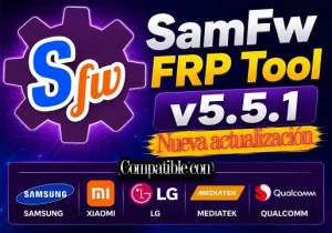 SamFw FRP Tool v5.5.1 Nueva versión con soporte para Android 16