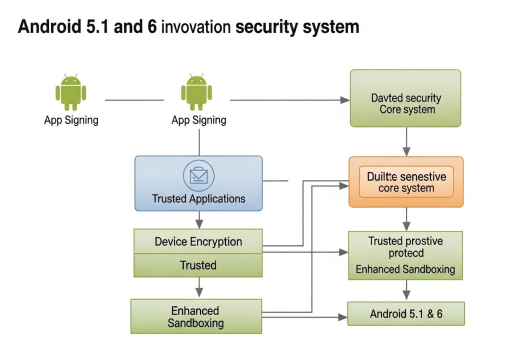 Sobre o novo sistema de segurança do Android 5.1 e 6