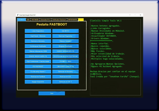 ClanCells Simple Tools V4