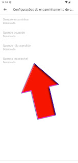 Opções de Encaminhamento Condicional (Se Ocupado, Sem Resposta, Inalcançável)