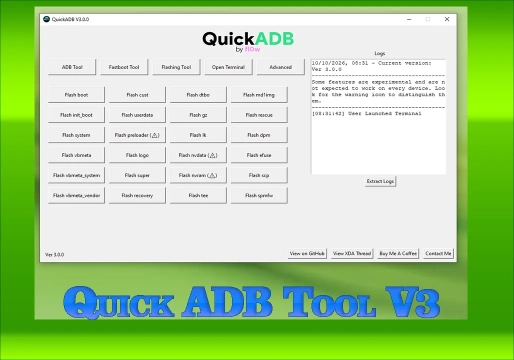 Quick ADB Tool, herramienta ADB de Android, Fastboot, mantenimiento de Android